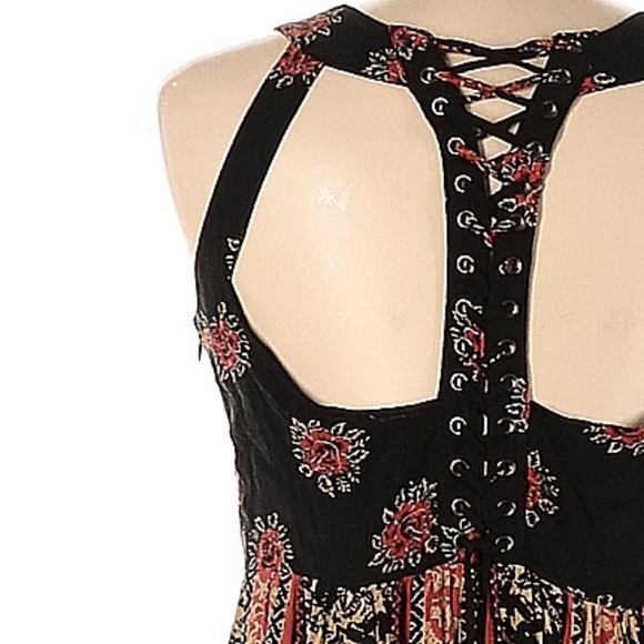 Free People Laced Back Maxi Dress - Picture 2 of 4